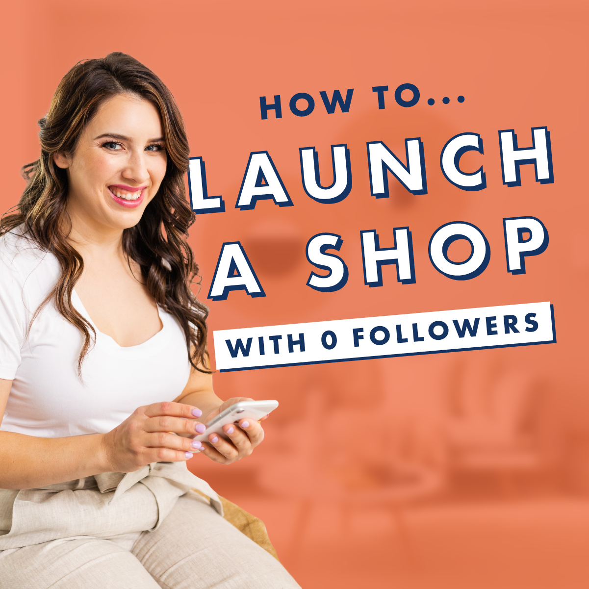 christina scalera how to launch a shop with 0 followers